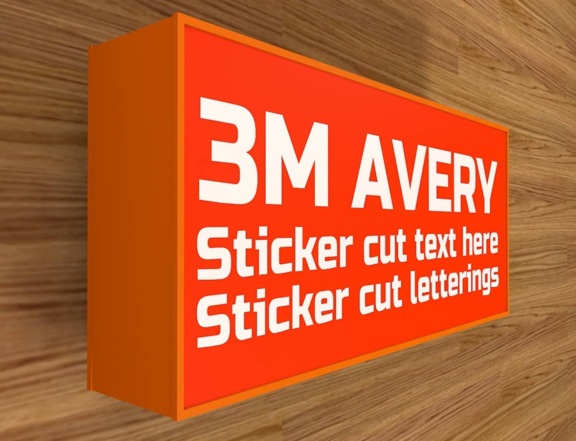3M/Avery Made Panaflex Sign