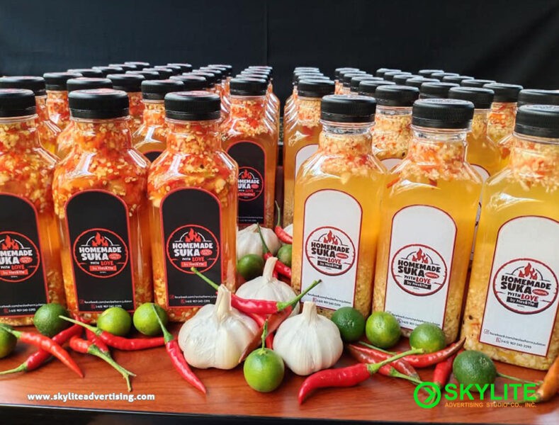 Condiments Product Label Printing