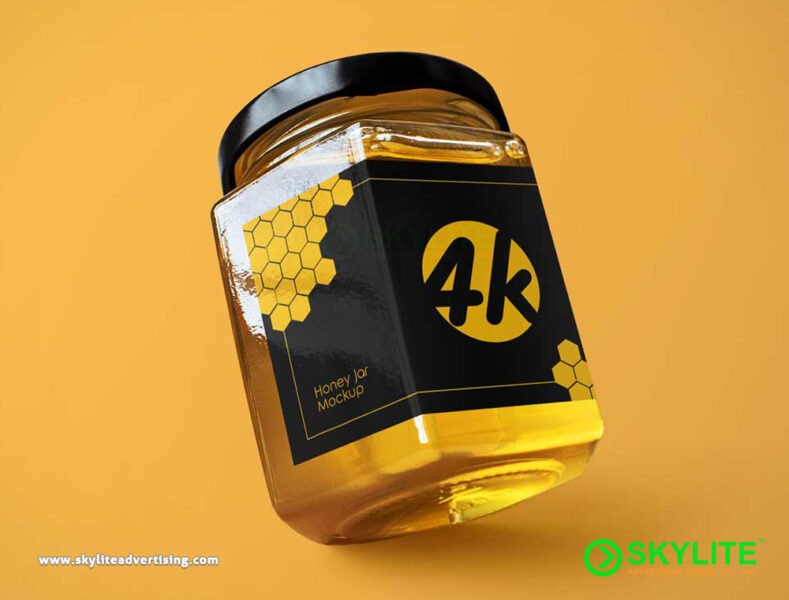 Honey Jar Product Label Printing