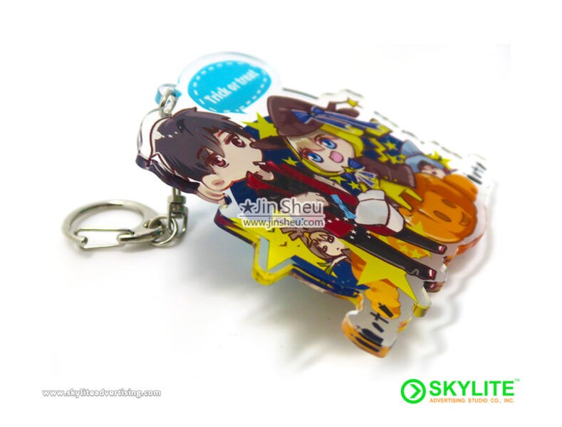 UV Printed Acrylic Keychain
