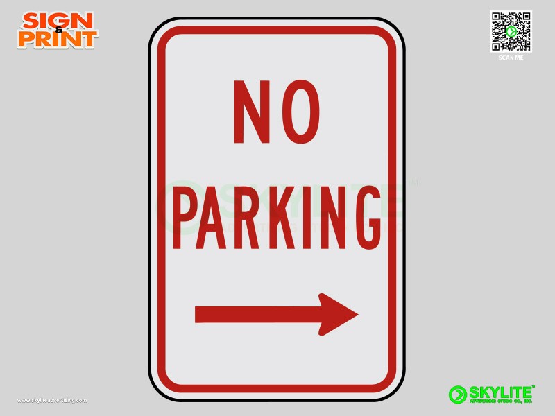 No Parking Sign No Icon Safety Sign