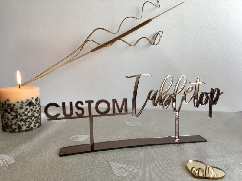 Table Top- Laser Cut Stainless