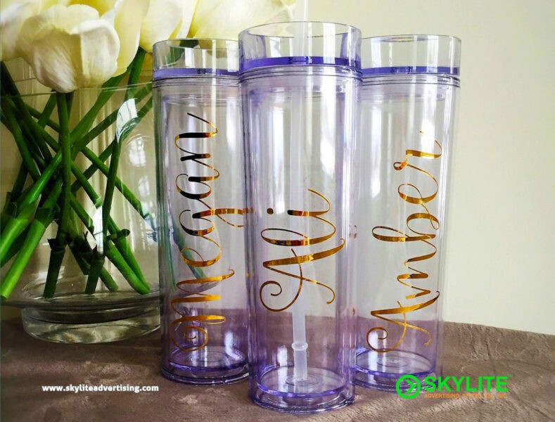 UV Printed Glass Tumbler