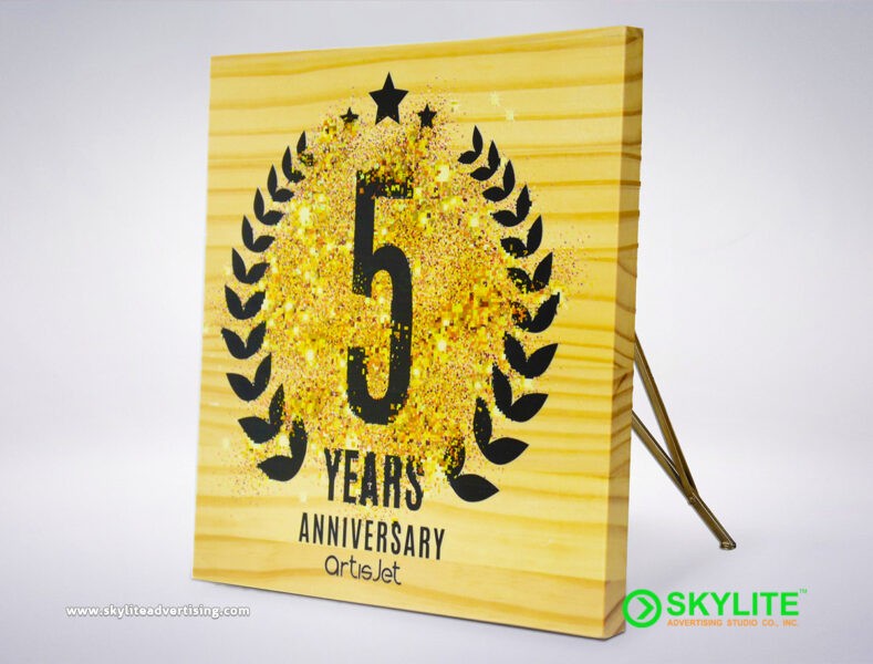 UV Printed Wooden Sign