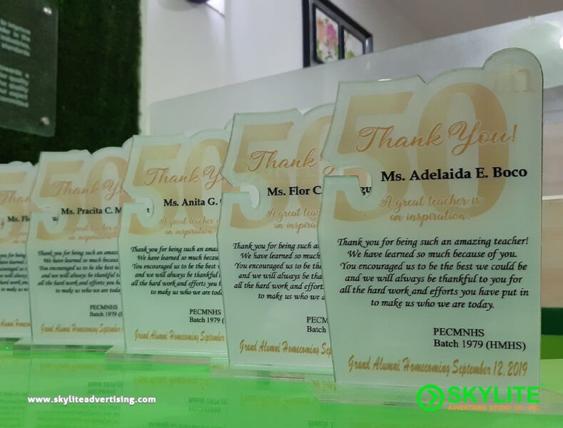 Acrylic Plaque Product