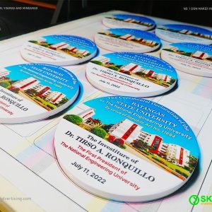 Acrylic Coaster UV Printing