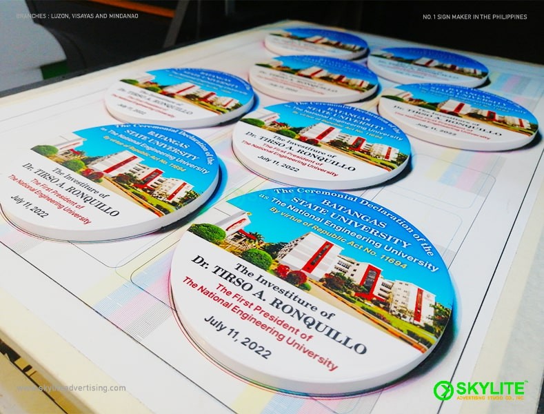 Acrylic Coaster UV Printing
