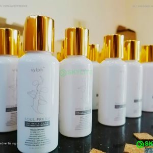 Aluminum Lotion Bottle UV Printing