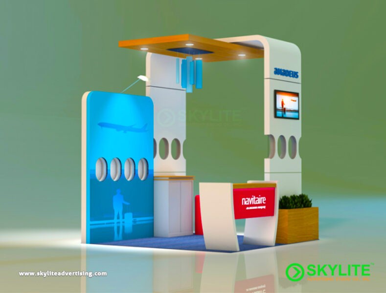 Amadeus Booth Design and Fabrication