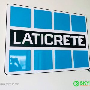 Company Stainless Build-up Logo Signage