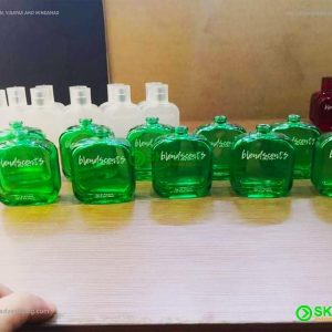 Colored Glass Perfume Bottle UV Printing