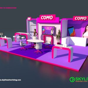 Como Booth Design and Fabrication