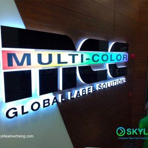 Acrylic Company Logo Signage