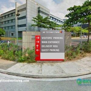 Outside Premises Directional Sign
