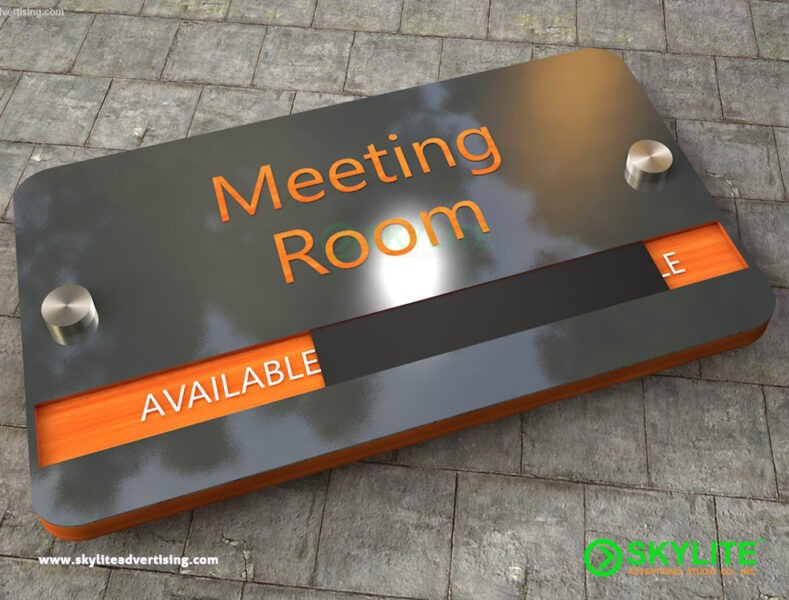 Meeting Room Door Sign