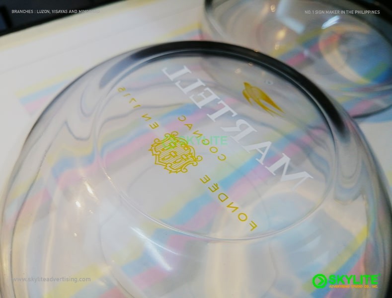 Glass Bowl UV Printing