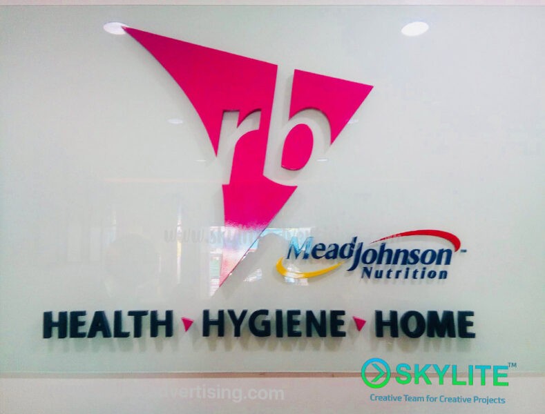 Custom Laser Versa & Acrylic Company Logo Signage