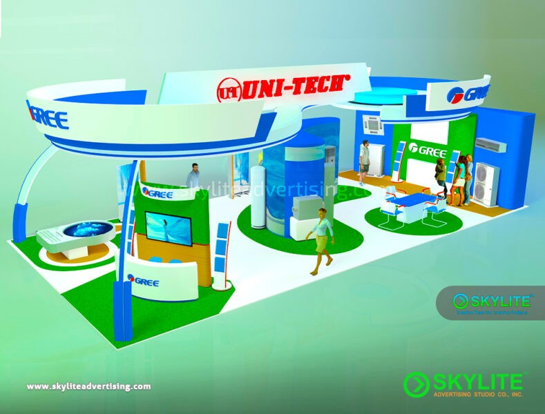 Gree Booth Design and Fabrication