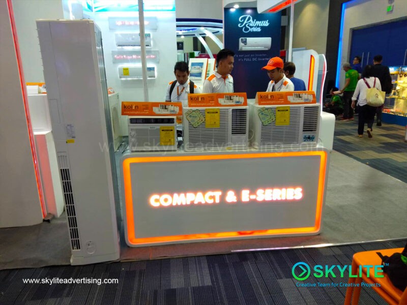 Exhibit Booth Fabrication