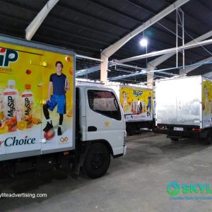 Vehicle Sign for Aluminum Van Truck Delivery VA90 - Full Body Wrap