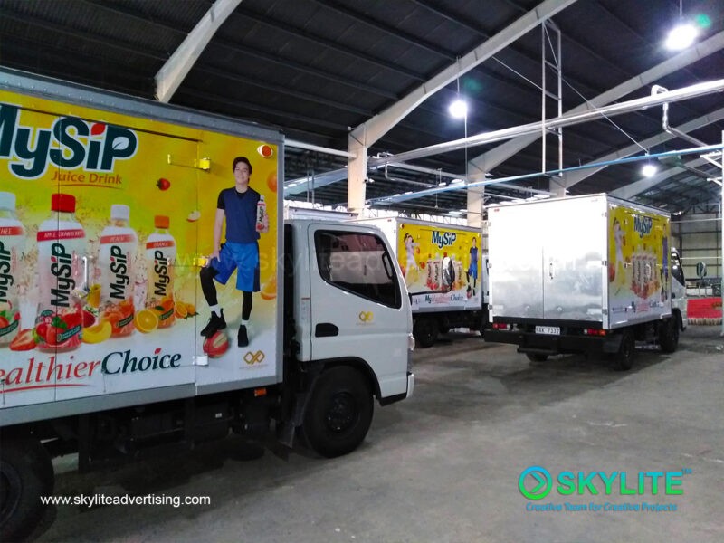 Vehicle Sign for Aluminum Van Truck Delivery VA90 - Full Body Wrap