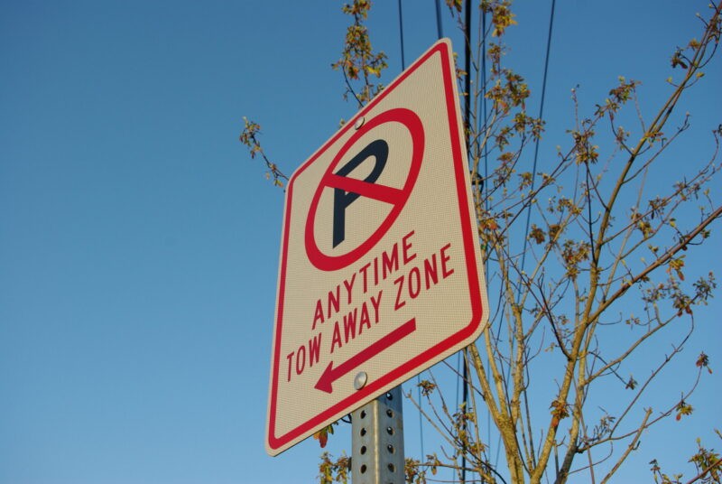 No Parking Sign