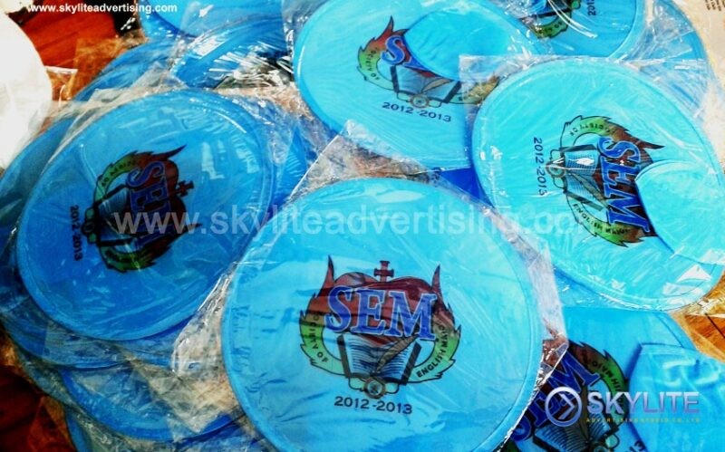 Round Fan with Pouch