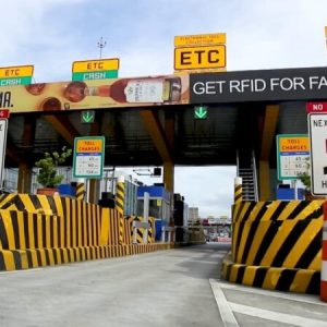 Traffic and Street Sign- Reflective Toll Collection System Lane