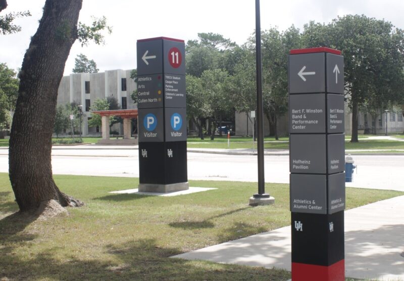 Aluminum Directional Sign